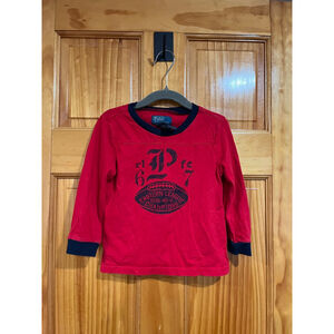 Vintage Kids Polo Ralph Lauren ‘67 Eastern League Champions Football Long Sleeve